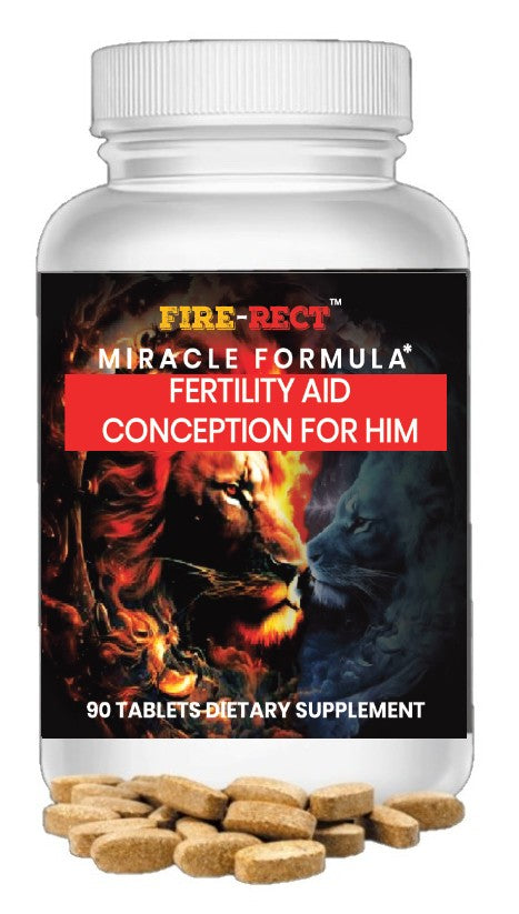 Conception For Him – Fertility Supplements for Men, Male Fertility Booster & Prenatal – Optimal Sperm Count, Motility Strength with Tongkat Ali, Tribulus Terrestris, Maca Root, Zinc Plus More-90 CT